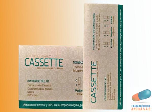 PRUEBA DE EMBARAZO CASSETTE CHEMI