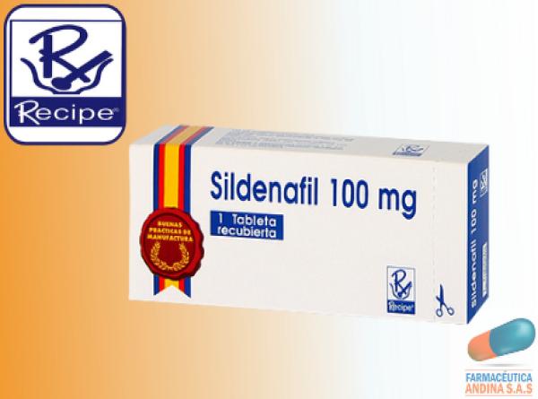 sildenafilo 100mg tabletas recubiertas